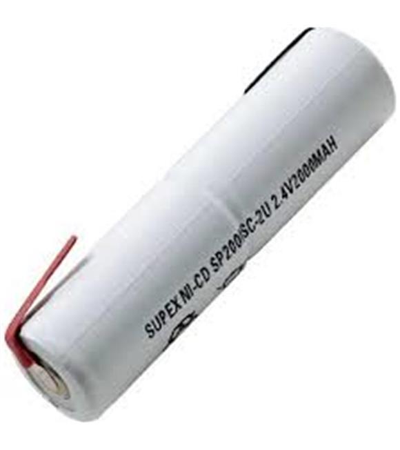 Supex Sp200SC-2Y 2.4V 2000 Mah 2li Yan Yana Süpürge Bataryası