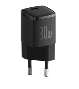 BASEUS CCXF000301 Cube Pro USB-C Hızlı Şarj Cihazı 30W Siyah