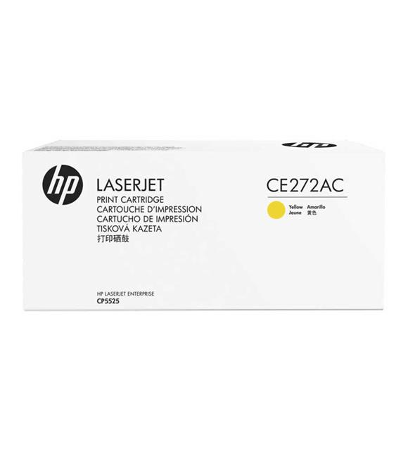 HP CE272AC Yellow Sarı 15.000 Sayfa Toner Taahhütlü Proje Ürünü