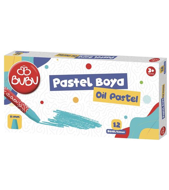 Bu-Bu Pastel Boya 12 Renk BUBU-PAS001