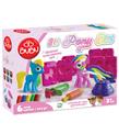 Bu-Bu Oyun Hamuru 3D Pony Set (L) BUBU-OH0023