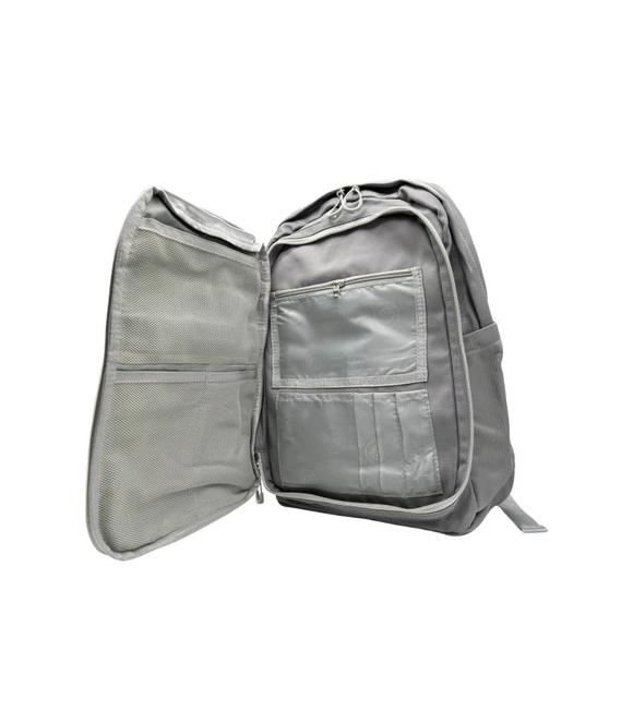 Color Bags Su Geçirmez Okul Çantası B7 Pembe/Gri