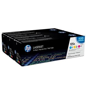 HP 125A Mavi-Kırmızı-Sarı 3lü Takım Toner CF373AM CB541A-CB542A-CB543A