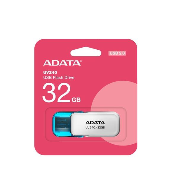 Adata AUV240-32G 32GB USB2.0 Beyaz Flash Bellek_1