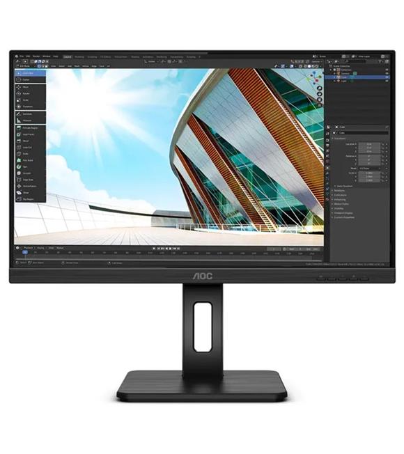 Aoc 27" U27P2 4ms 60Hz Adaptive-Sync IPS 4K Ultra HD Pivot Monitör