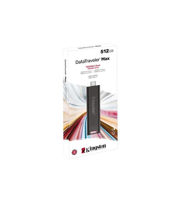 Kingston DTMAX-512GB 512GB DataTraveler Max Type-C 1000R-900W USB 3.2 Gen 2 Flash Bellek_1