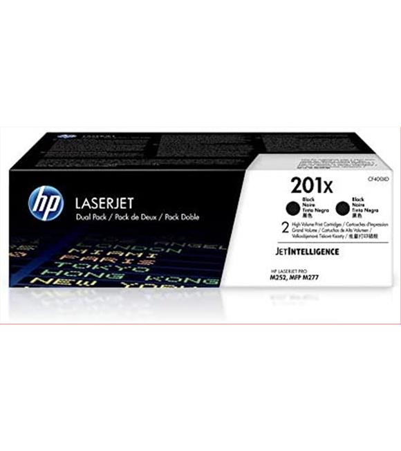 HP 201XD Black Siyah Çiftli Yüksek Kapasite 2.800 Sayfa Toner CF400XD