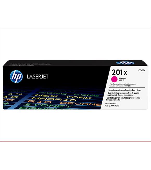 HP 201X Magenta Kırmızı Yüksek Kapasite 2.800 Sayfa Toner CF403X