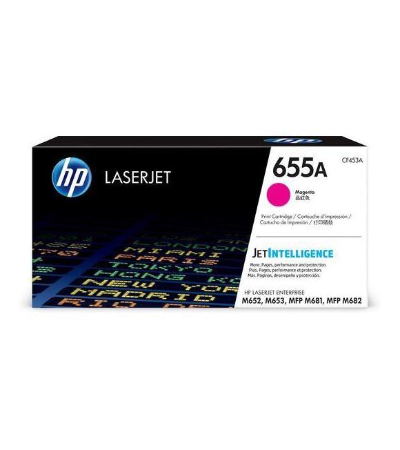 HP 655A Magenta Kırmızı 10.500 Sayfa Toner CF453A