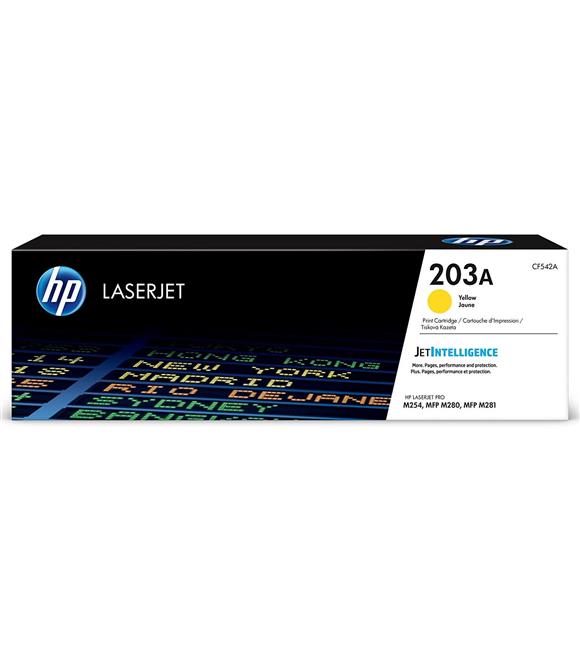 HP 203A Yellow Sarı 1.300 Sayfa Toner CF542A