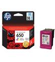 HP 650 Color Renkli Kartuş CZ102AE