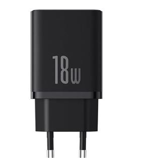Baseus P10111405117-Z1  Cube Fast QC 3.0 18W USB-A Hızlı Şarj Aleti Cluster Black
