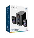 Mikado MD-95BT 2+1 20W Siyah Multimedya FM-BT-SD-USB Speaker Hoparlör Kumandalı_1)