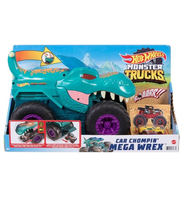 Hot Wheels Monster Trucks Araba Yiyen Mega Wrex