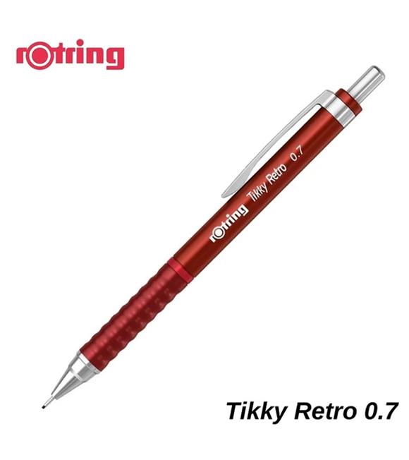 Rotring Versatil Kalem Tıkky Retro Metalik Kırmızı 0.5 MM 2202568