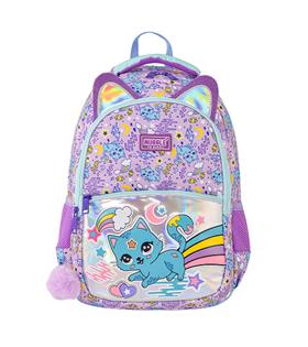 Muggle Okul Çantası Sweet Cat Mor Mu-7372