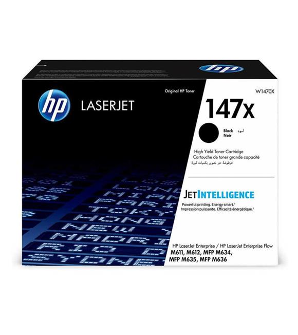 HP 147X Black Siyah 25.000 Sayfa Toner W1470X