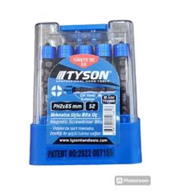 Tyson Mıknatıslı Bits Uç PH2X 65 MM 9681