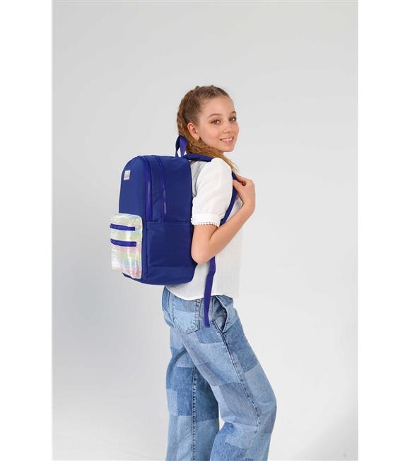 Kaukko Sırt Çantası Magıc Dreams Leather Navy Blue K1723