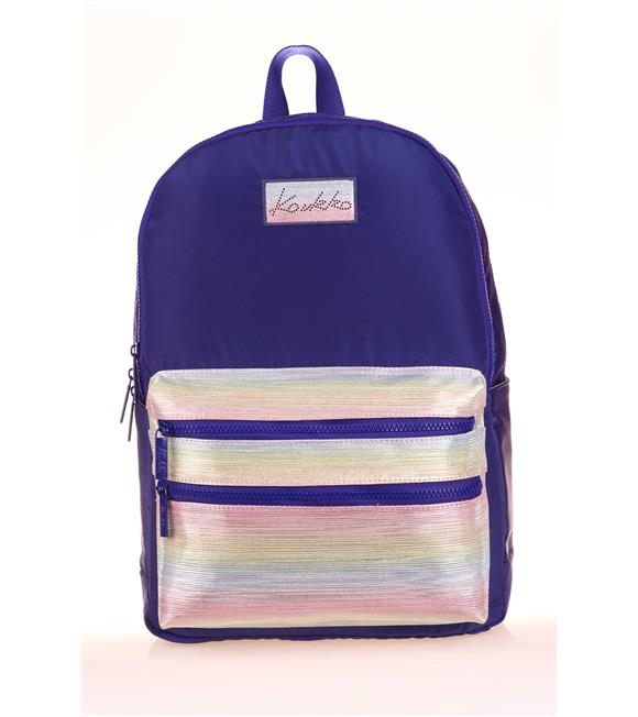 Kaukko Sırt Çantası Magıc Dreams Leather Navy Blue K1723