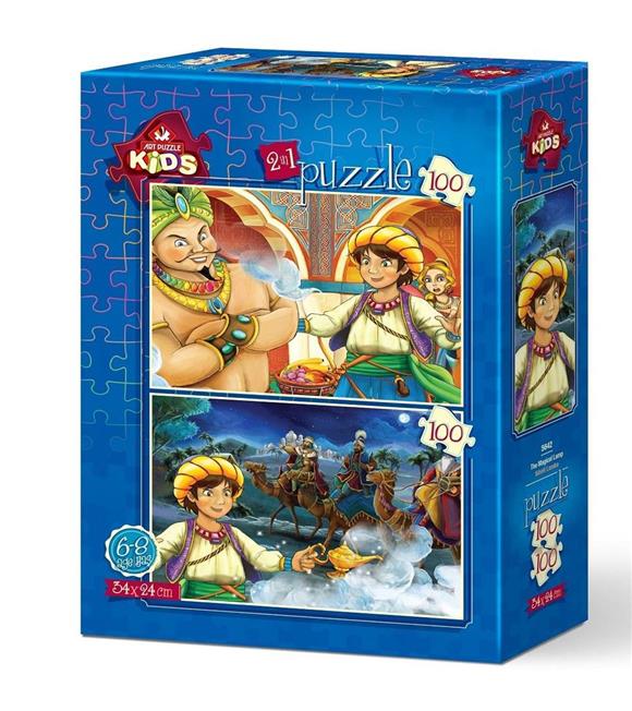 Art Puzzle 2x100 Parça Sihirli Lamba  5642