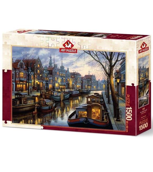 Art Puzzle 1500 Parça Kanal Işıkları 5389