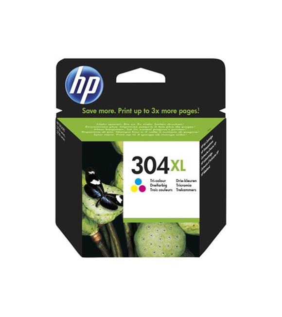 HP 304XL Color Renkli Yüksek Kapasiteli Kartuş N9K07AE