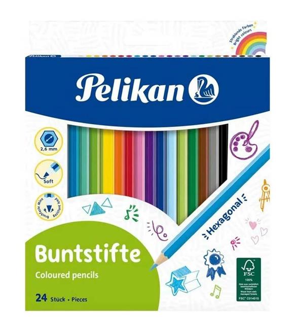 Pelikan Kuru Boya Kalemi 24 Lü 724013