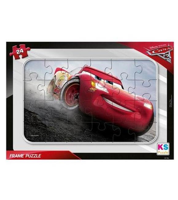 Ks Games Puzzle 24 Parça Cars Frame CR.704