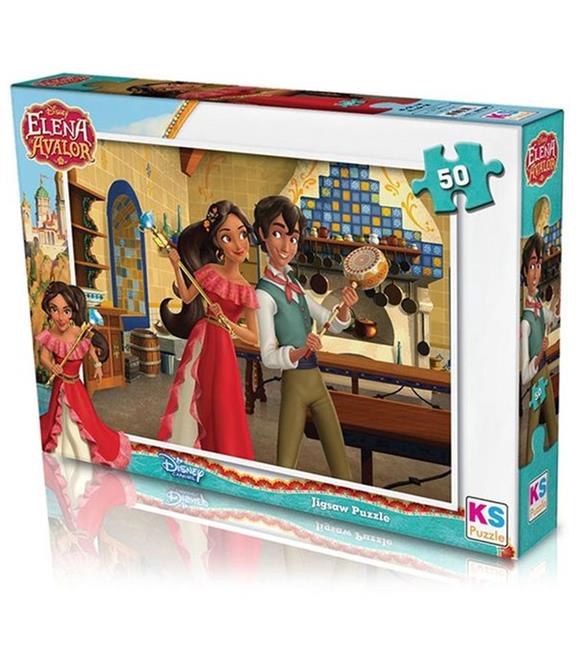 Ks Games Puzzle 50 Parça Elena Avalor 709