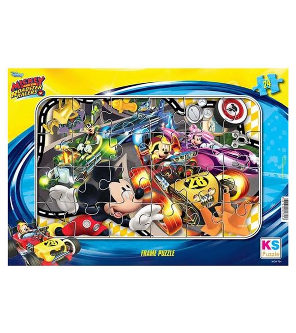 Ks Games Puzzle 24 Parça Mickey Mouse Frame 704