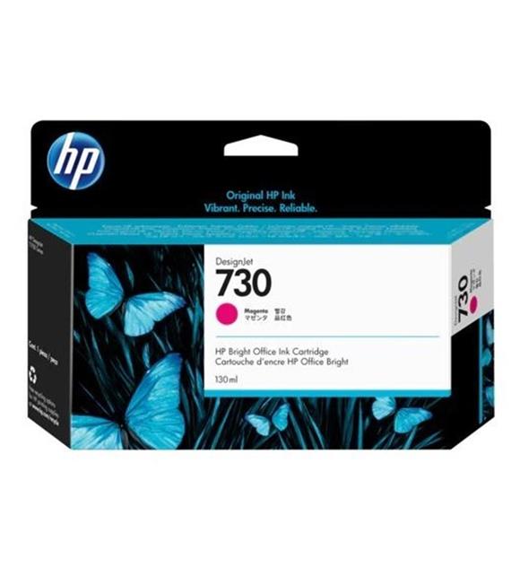 HP 730 Magenta Kırmızı 130 Ml Plotter Kartuşu P2V63A