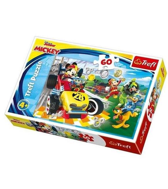 Trefl Puzzle 60 Parça Disney Junior Mickey (33x22 Cm) 17322