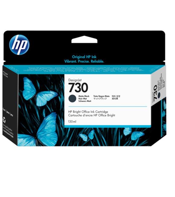 HP 730 Matte Black Mat Siyah 130 Ml Plotter Kartuşu P2V65A