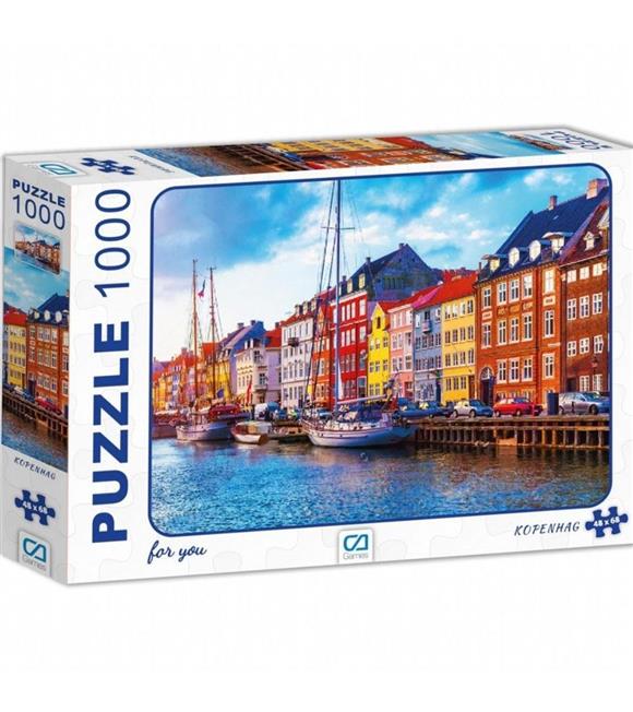 Ca Puzzle 1000 Parça Kopenhag 7012