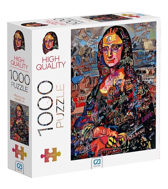 Ca Puzzle 1000 Parça Mona Lisa Ca.7022