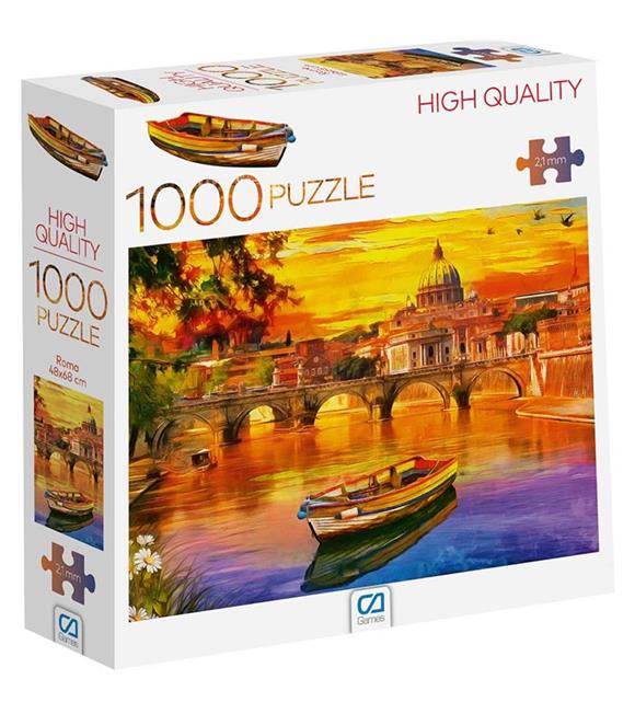 Ca Puzzle 1000 Parça Roma 7033