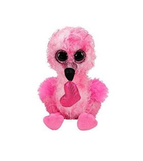 Mega Daınty Flamıngo Wıth Heart Reg Kalpli Flamingo 15 CM Peluş Oyuncak