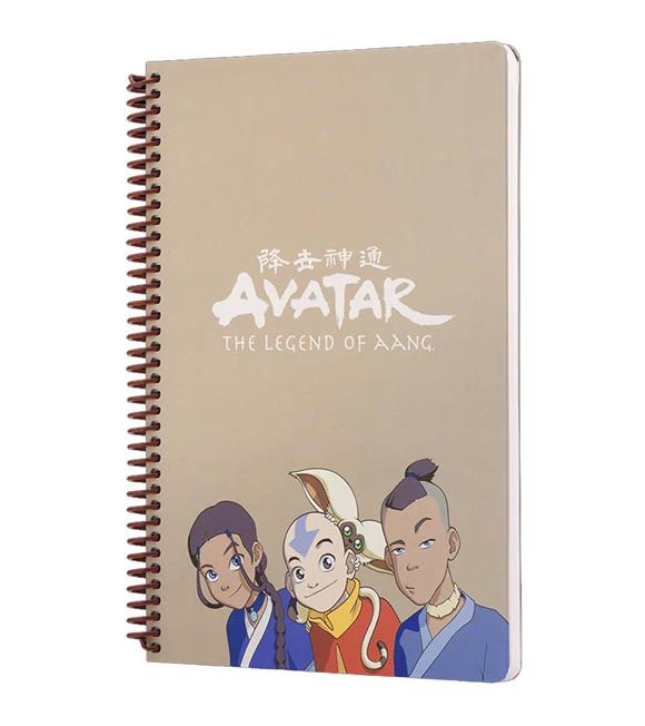 Mabbels Spiralli Defter Avatar Katara Sokka Aang Krem 80 YP 17x24 DFT-388623