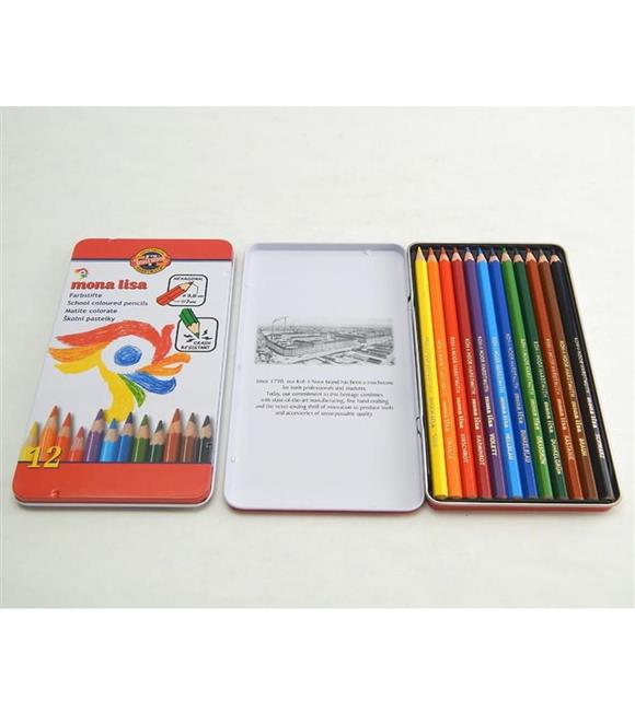 Koh-I Noor Set Of Artist´s ColouRed Pencils 3812 12