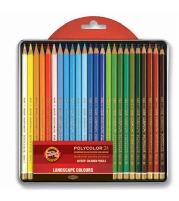 Koh-I Noor Set Of Artists ColouRed Pencils 3824