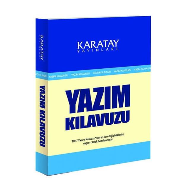 4E Yazım Klavuzu Karton Kapak 1.Hamur Karatay Yayınevi