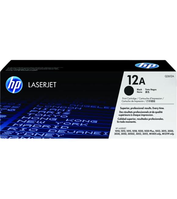 HP 12A Black Siyah 2.000 Sayfa Toner Q2612A