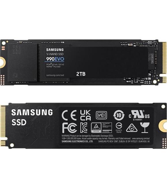 Samsung 2TB 990 Evo MZ-V9E2T0BW 5000MB-4200MBSN Pcıe 4.0 X4 Nvme 2.0 M.2 SSD 5 Yıl Garantili_1