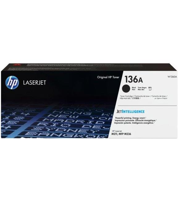 HP 136A Black Siyah 1.150 Sayfa Toner W1360A