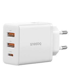 BASEUS P10111402213-00 Cube Hızlı 2 USB-A + Type-C 30W Şarj Cihazı Beyaz