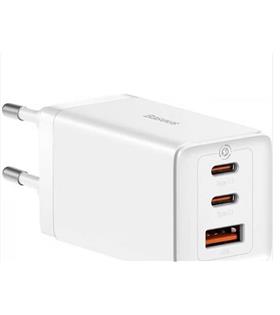 BASEUS CCGP120202 GaN5 Pro 2C+U 65W Şarj Cihazı Beyaz