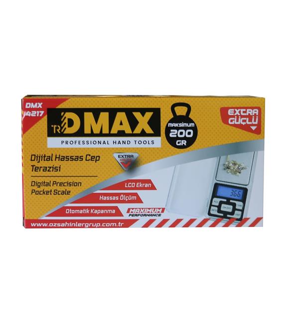 Dmax Dijital Hassas Cep Terazisi 200gr Özs-38