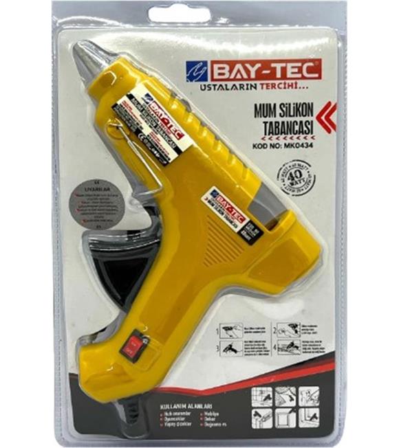 Bay-Tec Mk- 0434 Mum Silikon Tabancası İnce 40W