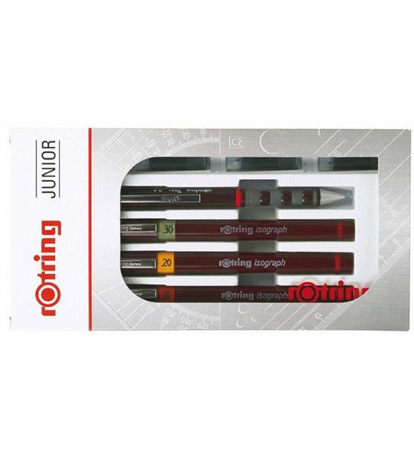 Rotring Rapido Kalemi Junior Set 3+1 0.2-0.3-0.5 MM S0699320